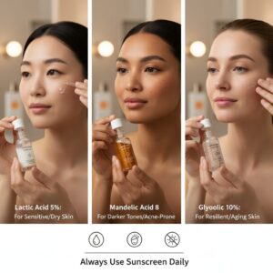 skin types and use of ahas