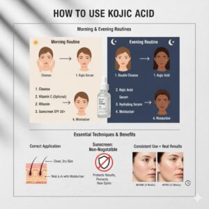 Kojic Acid vs Other Brighteners and kojic acid soap